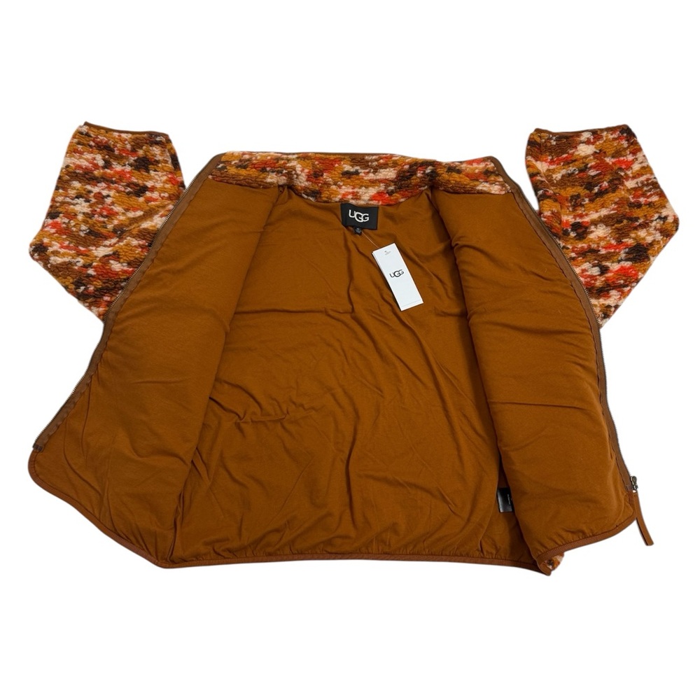 UGG Women's Marlene Front-Zip Bouclé‎ Jacket, Size XSMALL - Picture 9 of 16